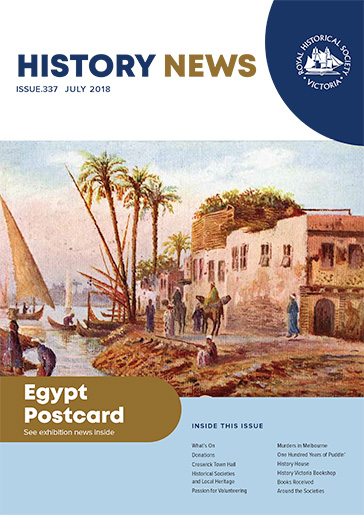 Front Cover of History News Issue 337