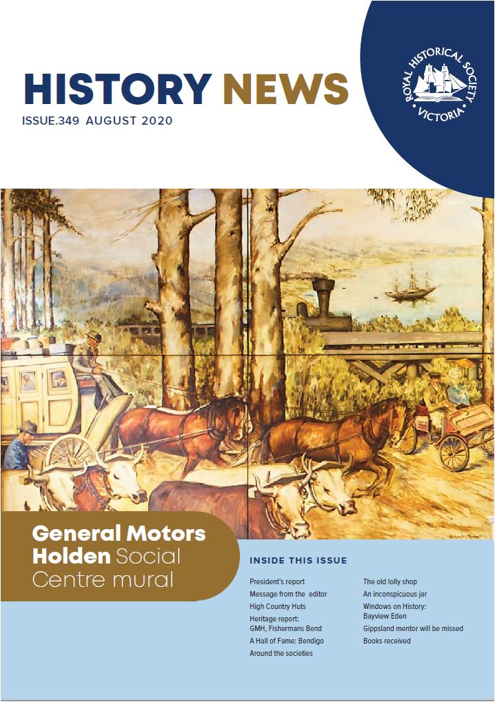 Front Cover of History News Issue 334