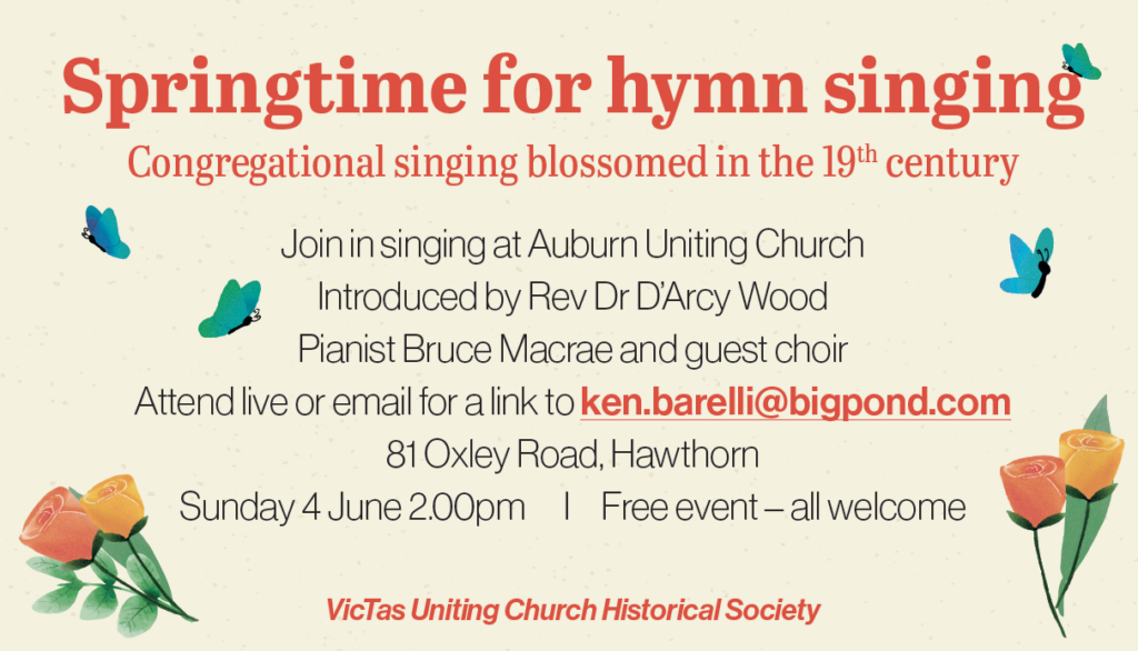 ‘Springtime for hymn singing: the growth of congregational singing in ...